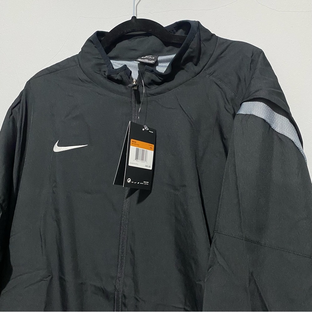Nike Jacket Dri-Fit Warmup Training Black 897025-010 Mens Size 2XL